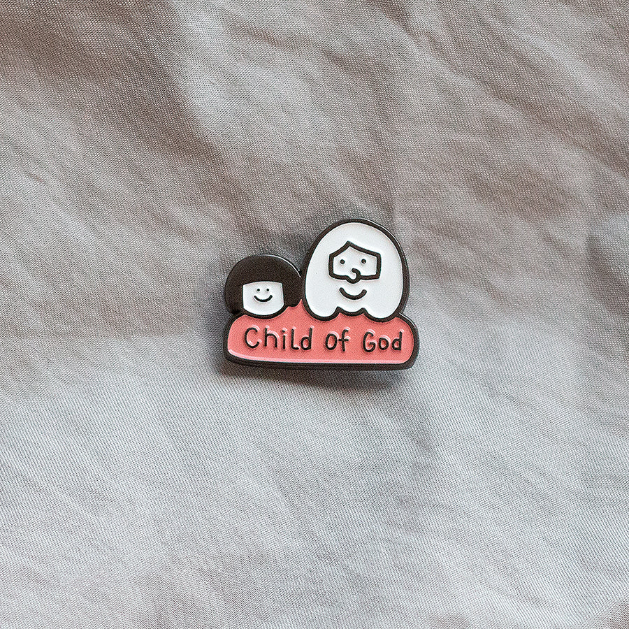 Child of God {Enamel Pin} - Accessories by The Commandment Co, The Commandment Co , Singapore Christian gifts shop