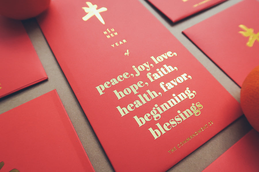 2021 Niu Year Ang Pao {Red Packet} - Red Packets by The Commandment, The Commandment Co , Singapore Christian gifts shop
