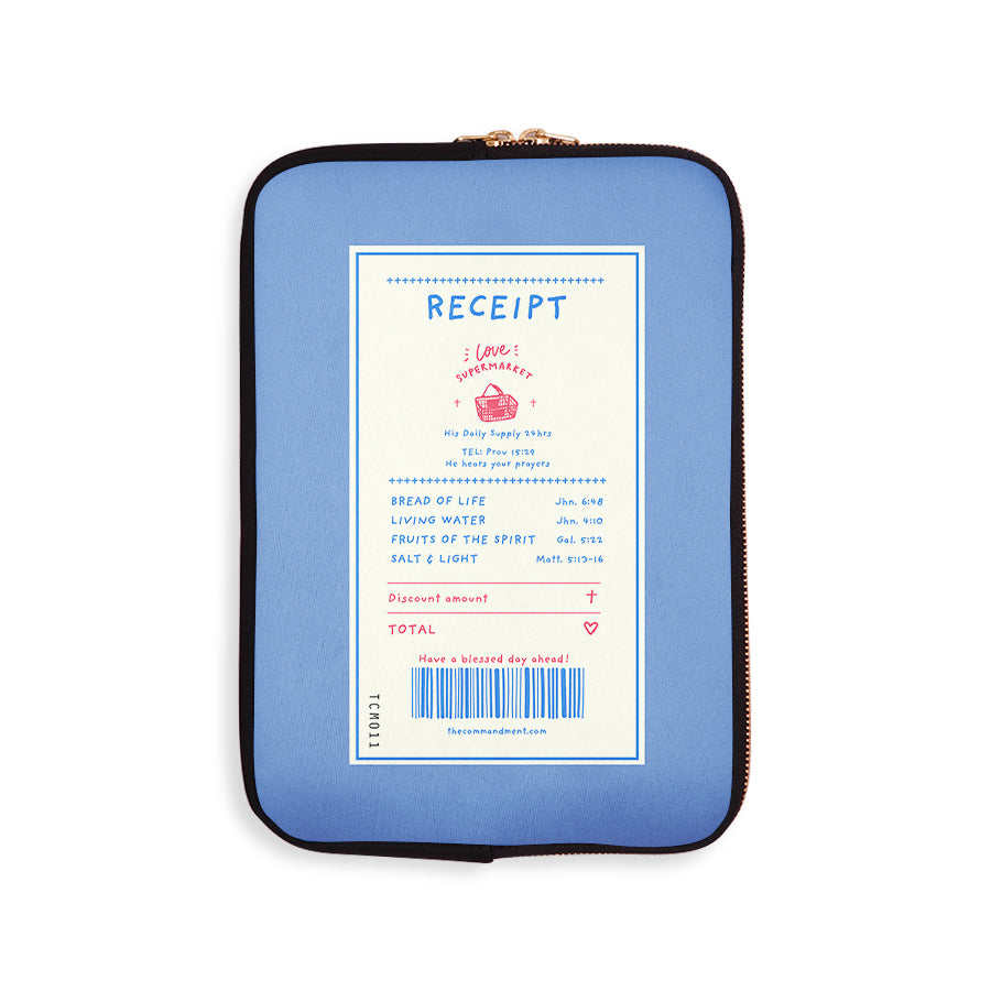 Lovely Chocolate Stick | Laptop Sleeve {LOVE SUPERMARKET} - Laptop Sleeve by The Commandment Co, The Commandment Co , Singapore Christian gifts shop