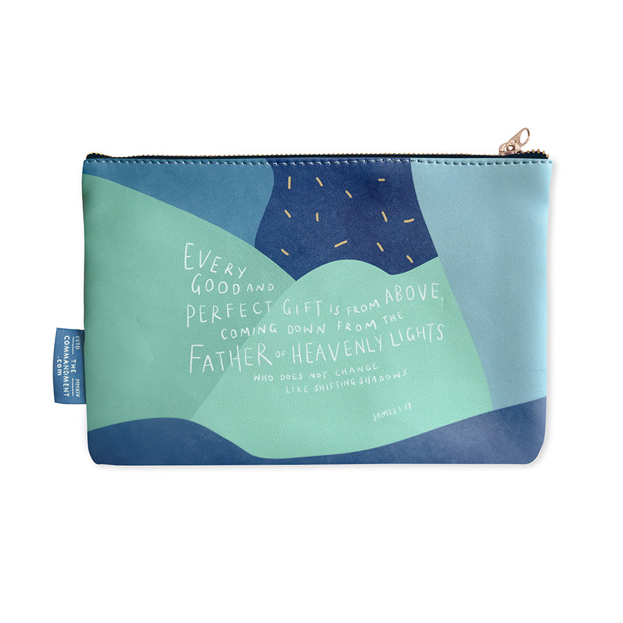Every Good and Perfect Gift is From Above | A Time For Every Purpose {Pouch} - Pouch by The Commandment Co, The Commandment Co , Singapore Christian gifts shop