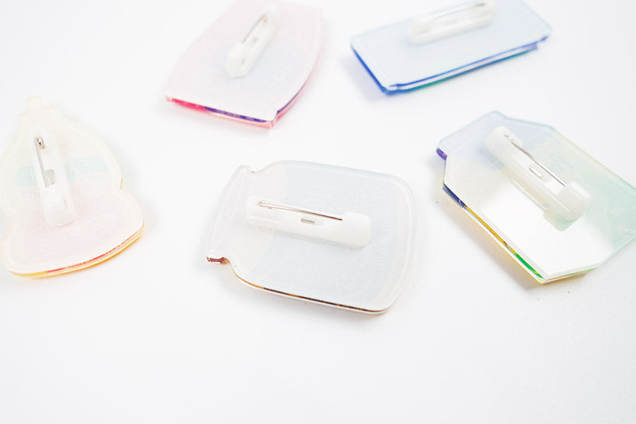 Safety pin to secure the pins anywhere pin back will secure your pins anywhere