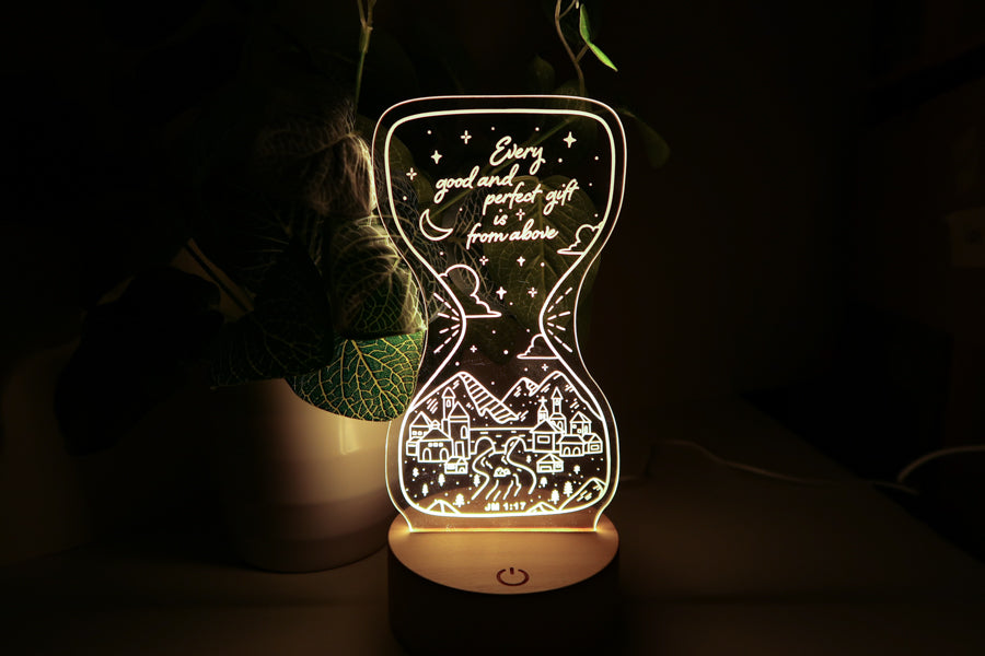 Good and Perfect Gift {Night Light} - Night Light by The Commandment Co, The Commandment Co , Singapore Christian gifts shop