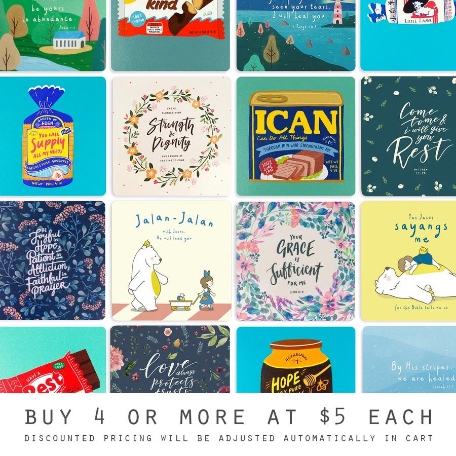 Listen Total Care Mouth Wash | Coasters {LOVE SUPERMARKET} - coasters by The Commandment Co, The Commandment Co , Singapore Christian gifts shop