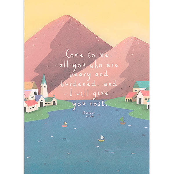 Come to Me {Card} - Cards by The Commandment Co, The Commandment Co , Singapore Christian gifts shop