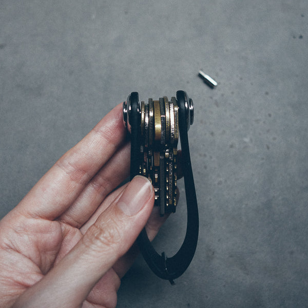 Leather Key Organizer - Keychain by The Messenger by TCCO, The Commandment Co , Singapore Christian gifts shop
