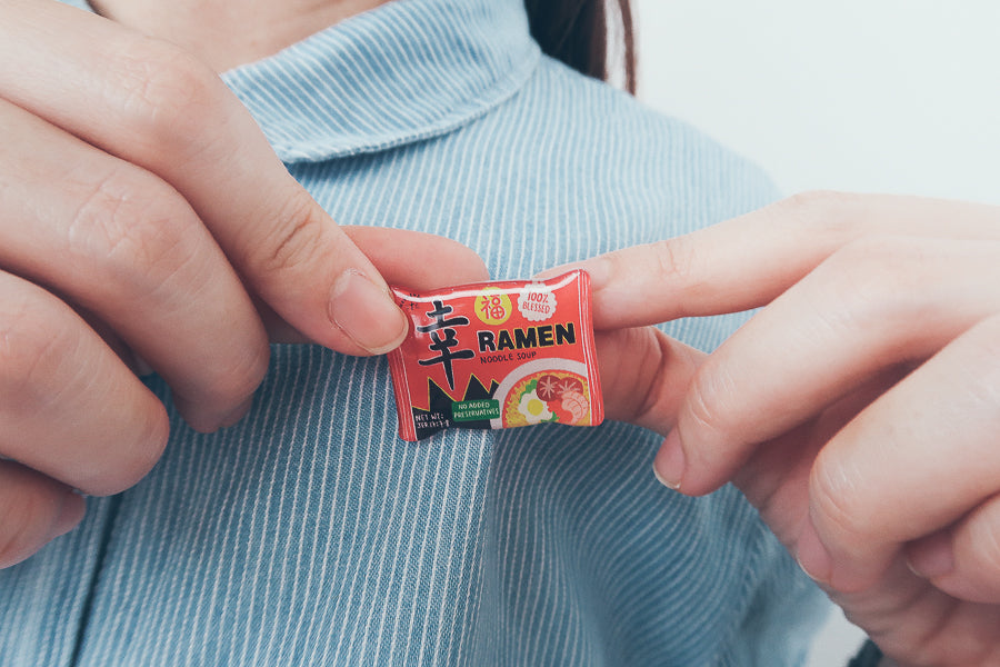 Xin Blessed Ramen {LOVE SUPERMARKET Pins} - Accessories by Hey New Day, The Commandment Co , Singapore Christian gifts shop