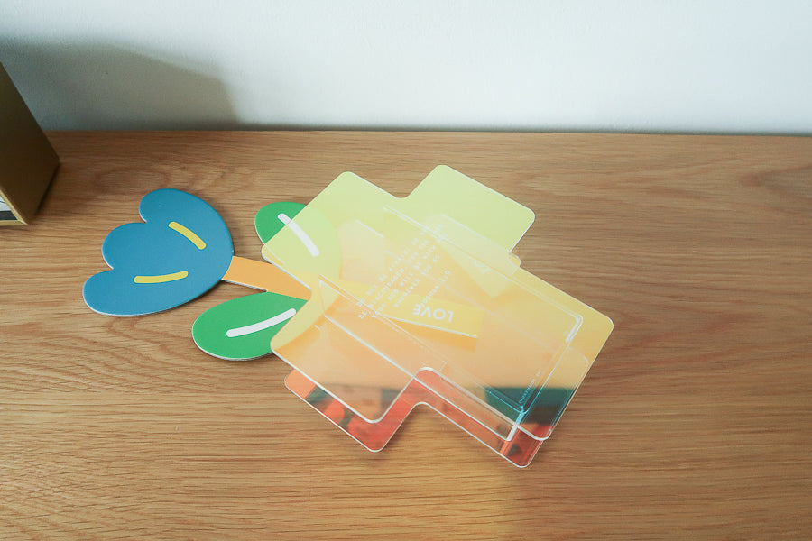 Do Not Be Afraid {Iridescent Acrylic Vase} - by The Commandment Co, The Commandment Co , Singapore Christian gifts shop