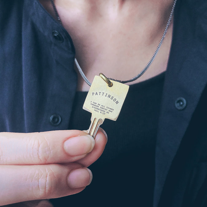 Valentine's Day Special - Key To My Heart {Necklace} - Accessories by The Commandment Co, The Commandment Co , Singapore Christian gifts shop