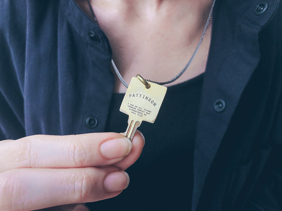 Valentine's Day Special - Key To My Heart {Necklace} - Accessories by The Commandment Co, The Commandment Co , Singapore Christian gifts shop