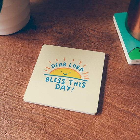 Bless This Day {Coasters} - coasters by The Commandment Co, The Commandment Co , Singapore Christian gifts shop
