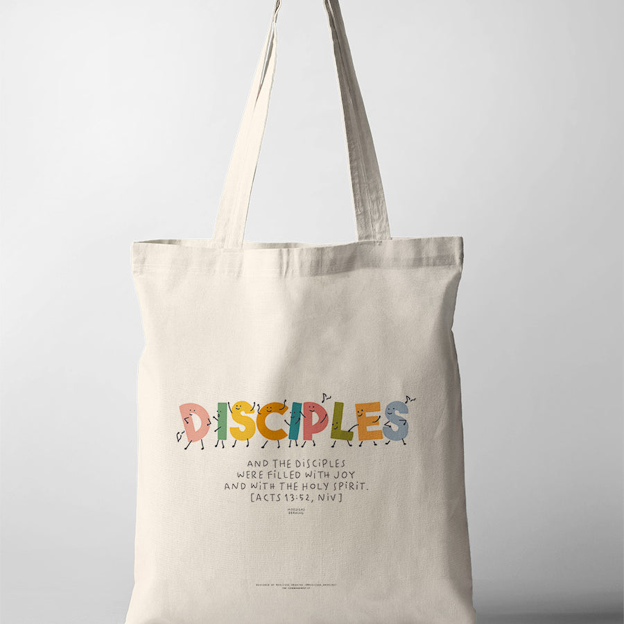 Disciples {Tote Bag} - tote bag by Moojigae Drawing, The Commandment Co , Singapore Christian gifts shop