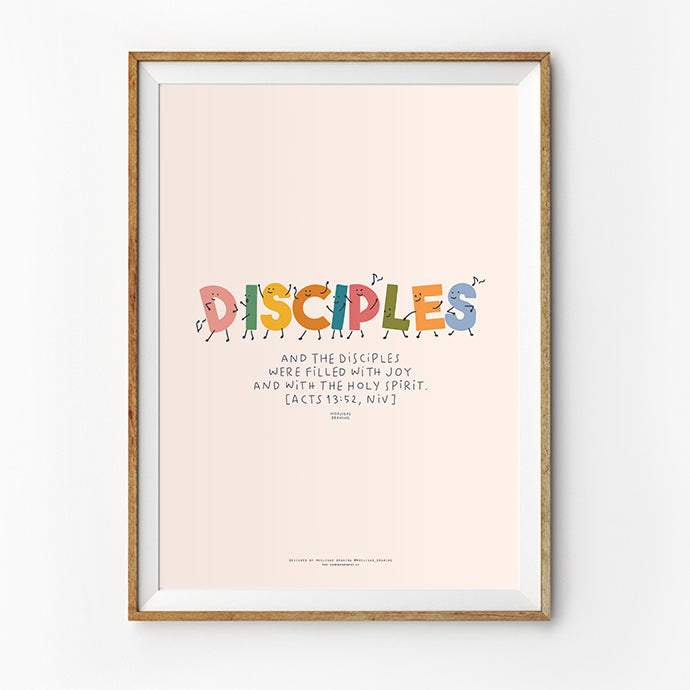 Disciples {Poster} - Posters by Moojigae Drawing, The Commandment Co