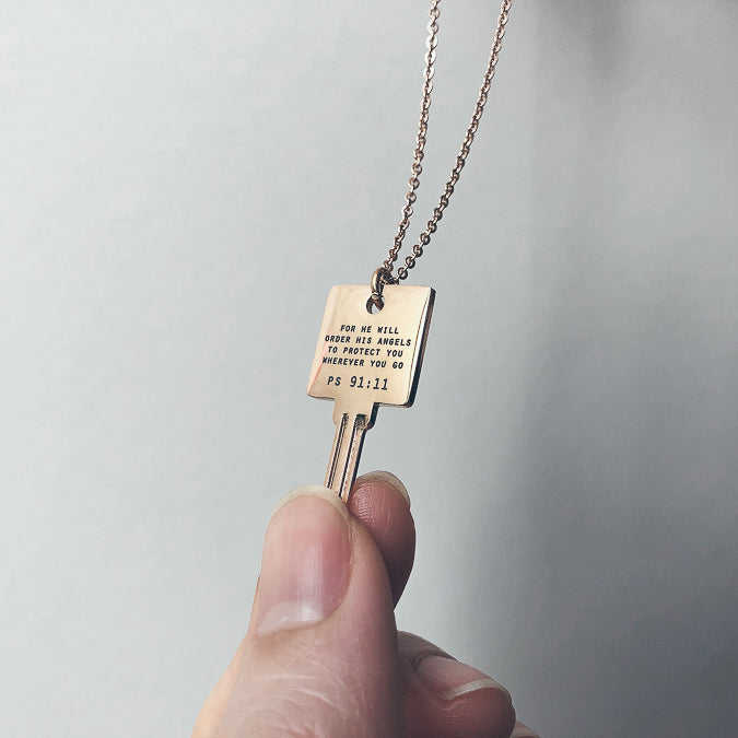Valentine's Day Special - Key To My Heart {Necklace} - Accessories by The Commandment Co, The Commandment Co , Singapore Christian gifts shop