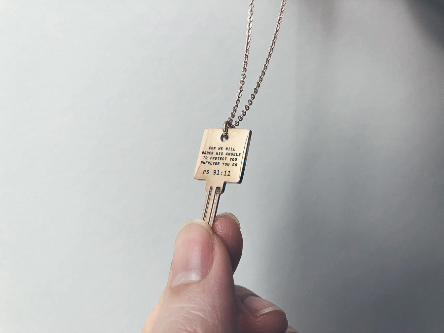 Valentine's Day Special - Key To My Heart {Necklace} - Accessories by The Commandment Co, The Commandment Co , Singapore Christian gifts shop