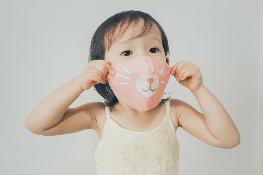Little Bunny | Angels Protect {Kids Face Mask} - Face Mask by The Commandment Co, The Commandment Co , Singapore Christian gifts shop