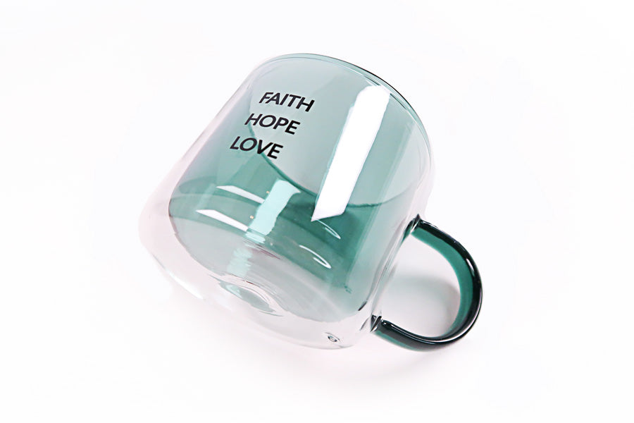 Vintage Cups | Glass Mug - Mugs by The Commandment Co, The Commandment Co , Singapore Christian gifts shop