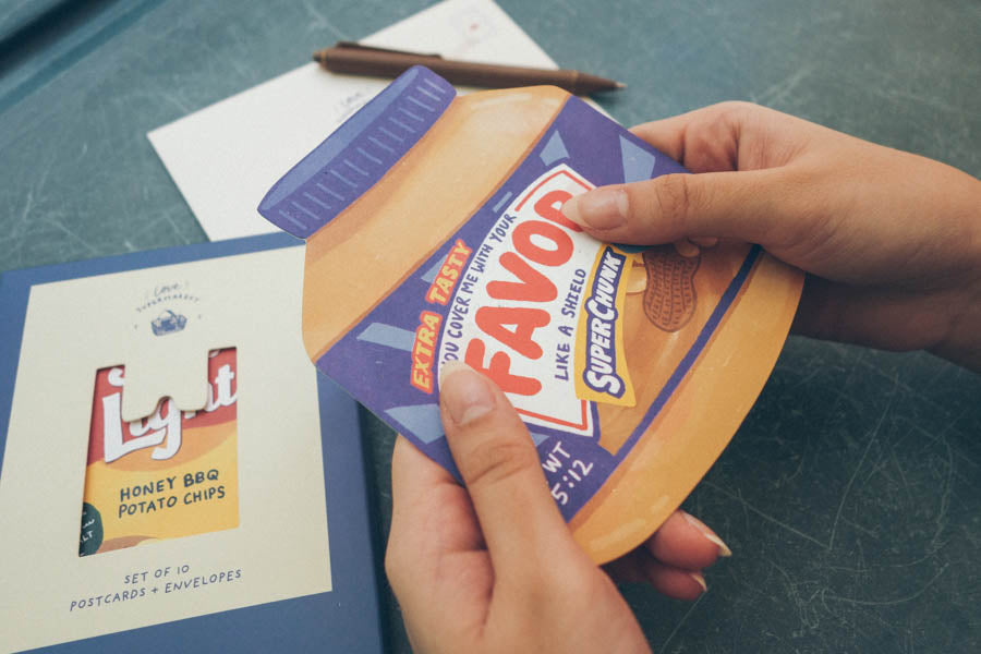 Favor Peanut Butter {LOVE SUPERMARKET Card} - Cards by The Commandment Co, The Commandment Co , Singapore Christian gifts shop