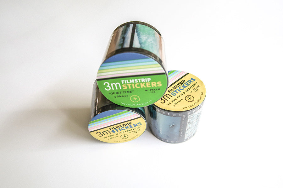 Filmstrip Stickers {Sticker} - Stickers by The Commandment Co, The Commandment Co , Singapore Christian gifts shop