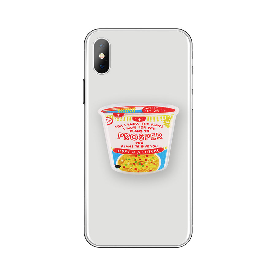 Cup Noodles Prosper {LOVE SUPERMARKET Phone Grip} - Phone Grip by The Commandment Co, The Commandment Co