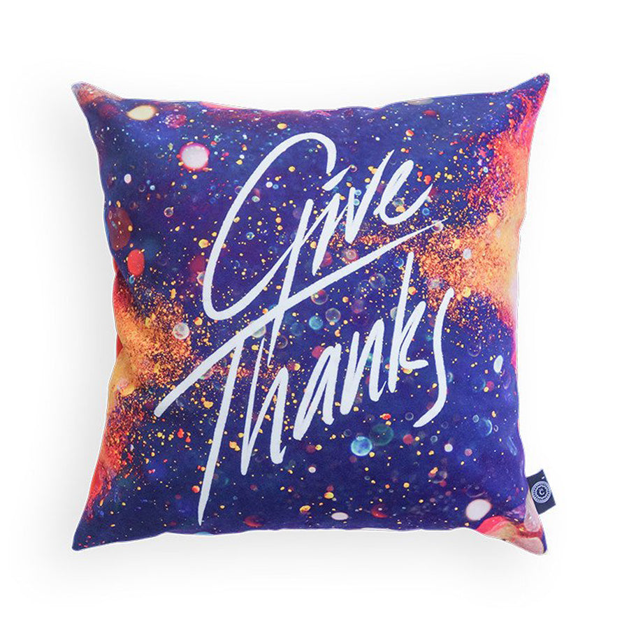 Give Thanks {Cushion Cover} - Cushion Covers by The Commandment, The Commandment Co , Singapore Christian gifts shop