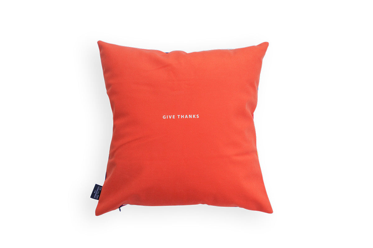 Give Thanks {Cushion Cover} - Cushion Covers by The Commandment, The Commandment Co , Singapore Christian gifts shop