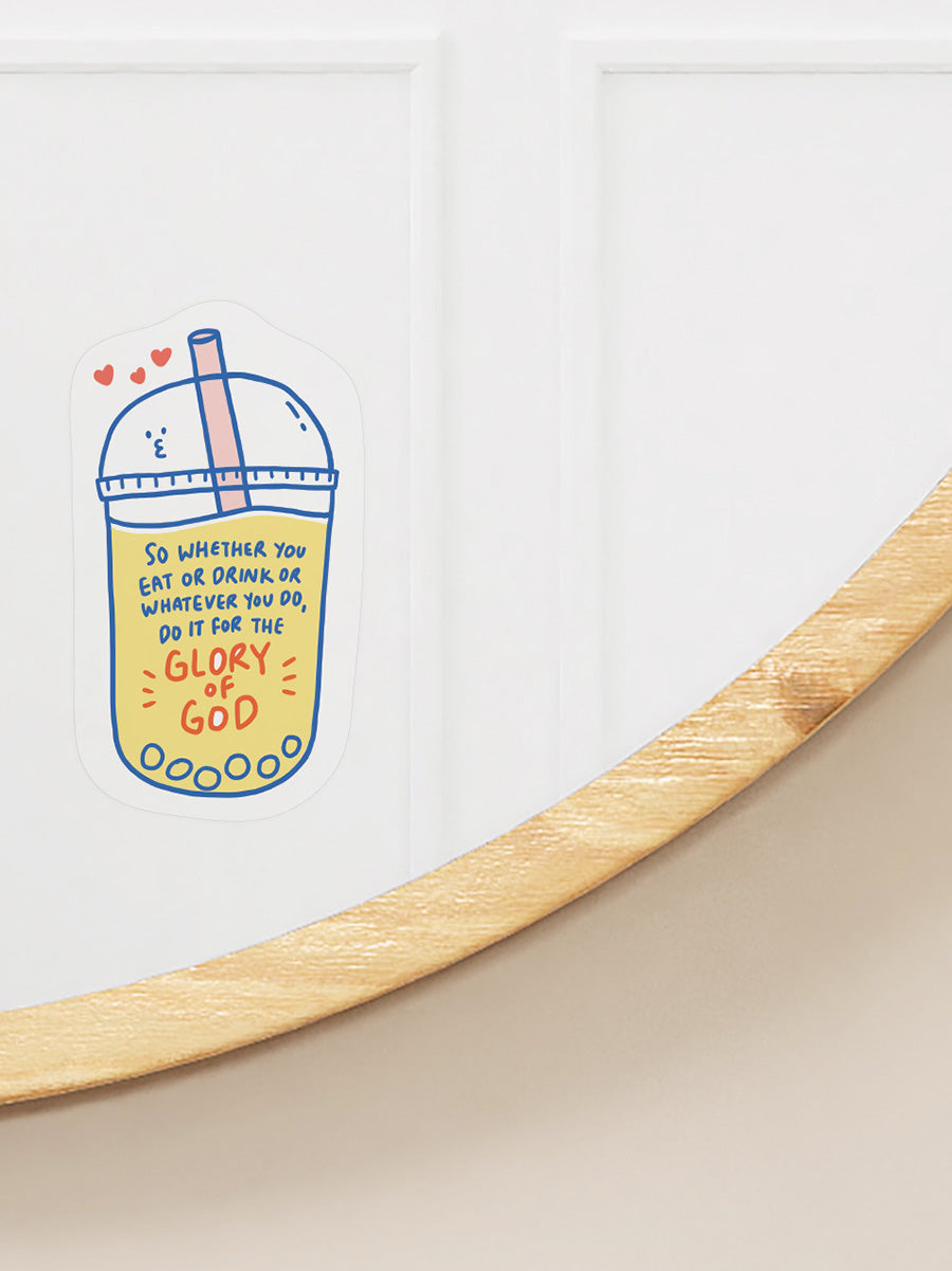 Glory of God {Mirror Decal Stickers} - Decal by The Commandment Co, The Commandment Co , Singapore Christian gifts shop