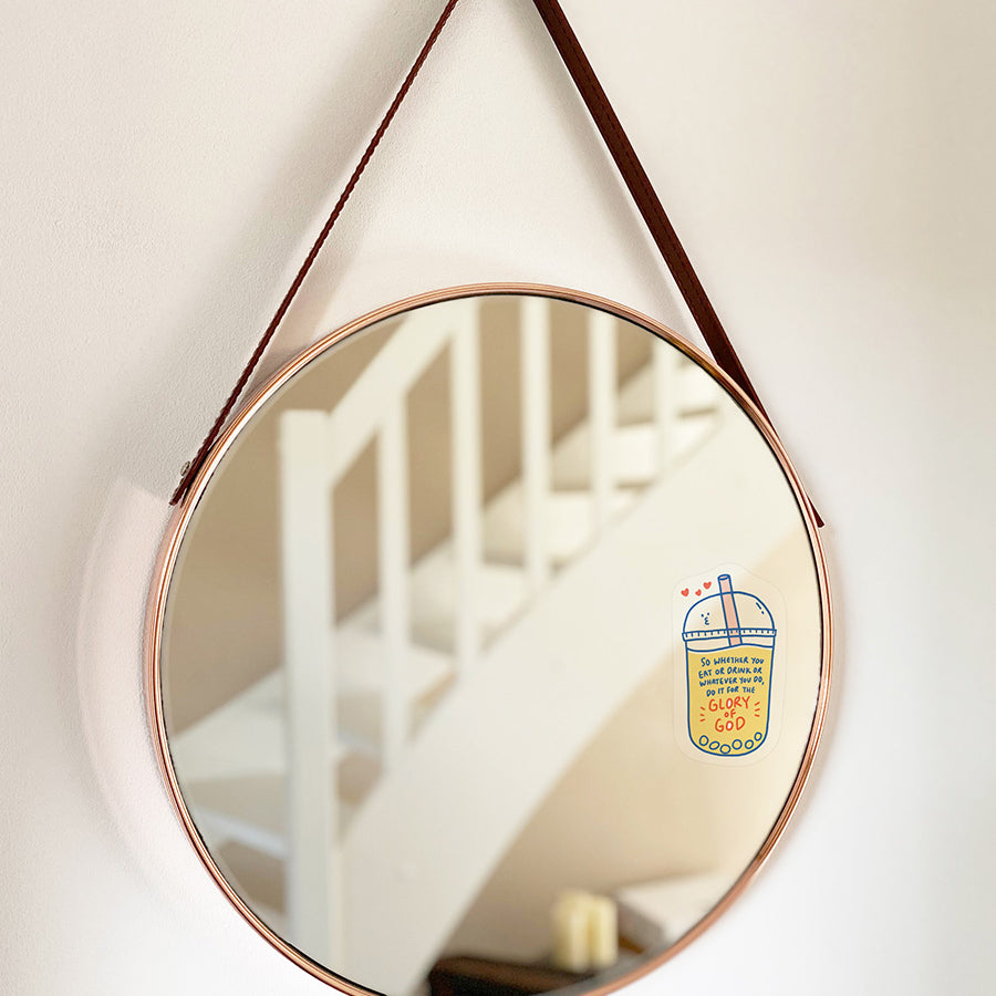 Glory of God {Mirror Decal Stickers} - Decal by The Commandment Co, The Commandment Co , Singapore Christian gifts shop