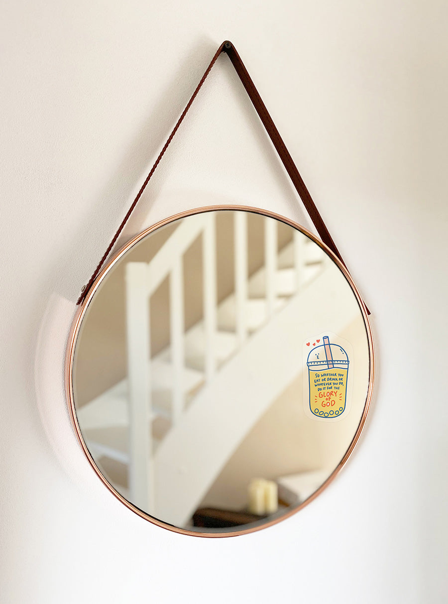 Glory of God {Mirror Decal Stickers} - Decal by The Commandment Co, The Commandment Co , Singapore Christian gifts shop