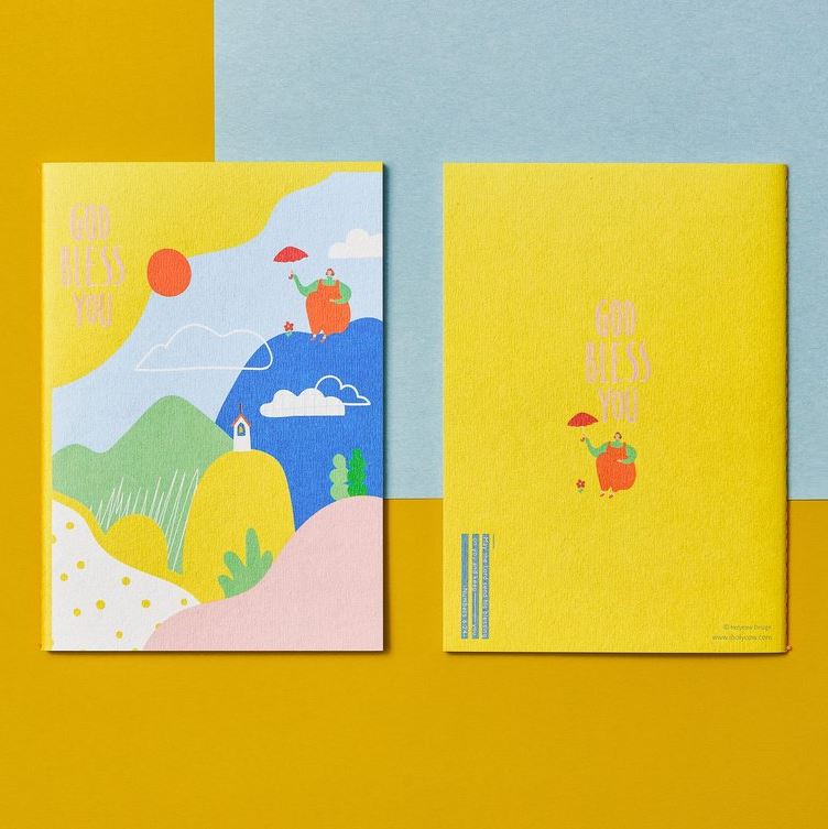 Hand-painted Colourful Series | Notebooks - Book by Sunngift (森日禮), The Commandment Co , Singapore Christian gifts shop