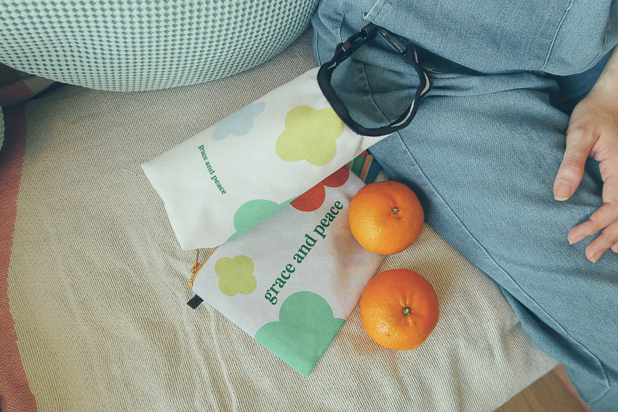 Grace and Peace {Sling Bag} - Pouch by The Commandment Co, The Commandment Co , Singapore Christian gifts shop