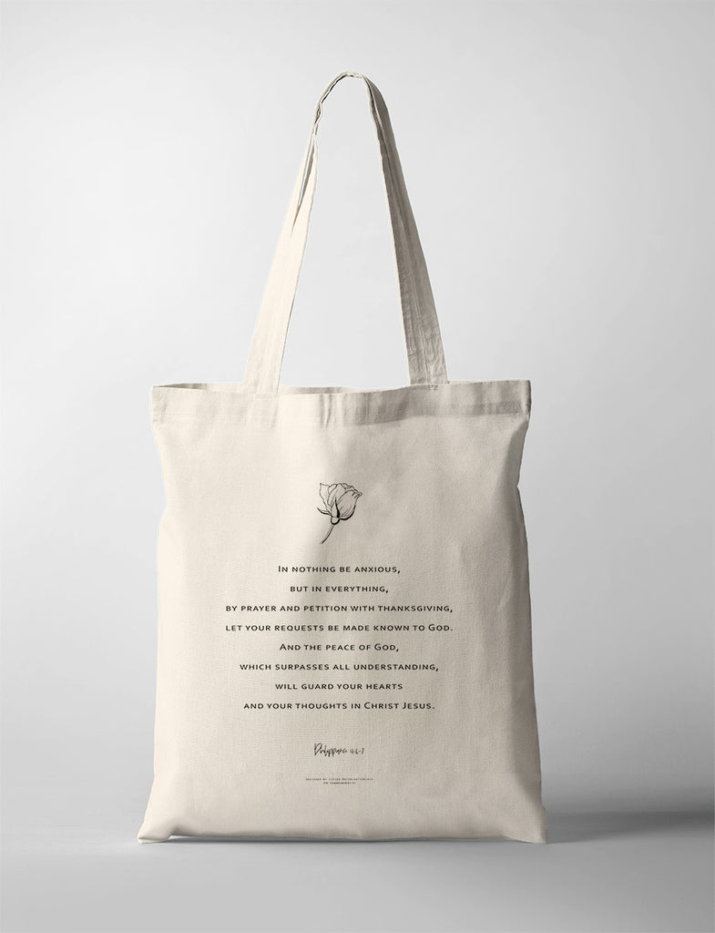 Guard Your Heats and Your Thoughts {Tote Bag}