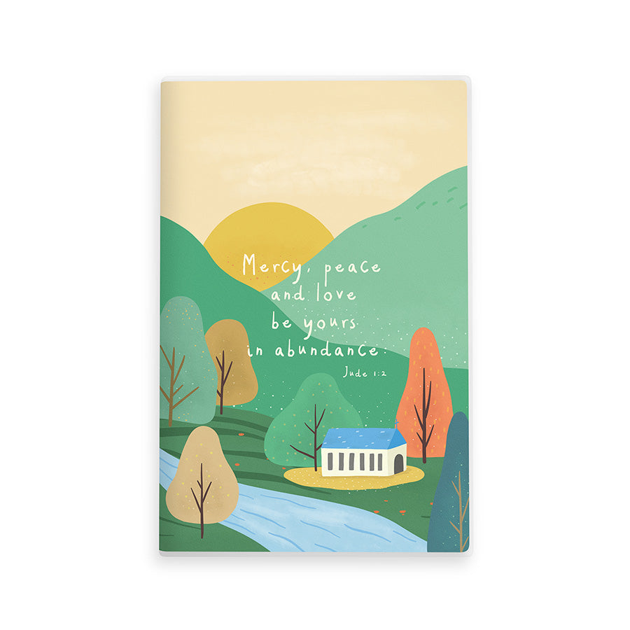 Mercy, Peace and Love {A5 Notebook} - Notebooks by The Commandment, The Commandment Co , Singapore Christian gifts shop