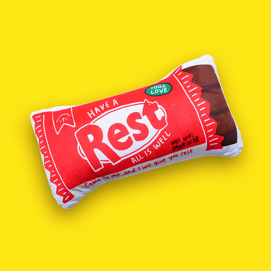 Have a Rest Chocolate (Small) {Plush Toy} - plush toys by The Commandment Co, The Commandment Co , Singapore Christian gifts shop