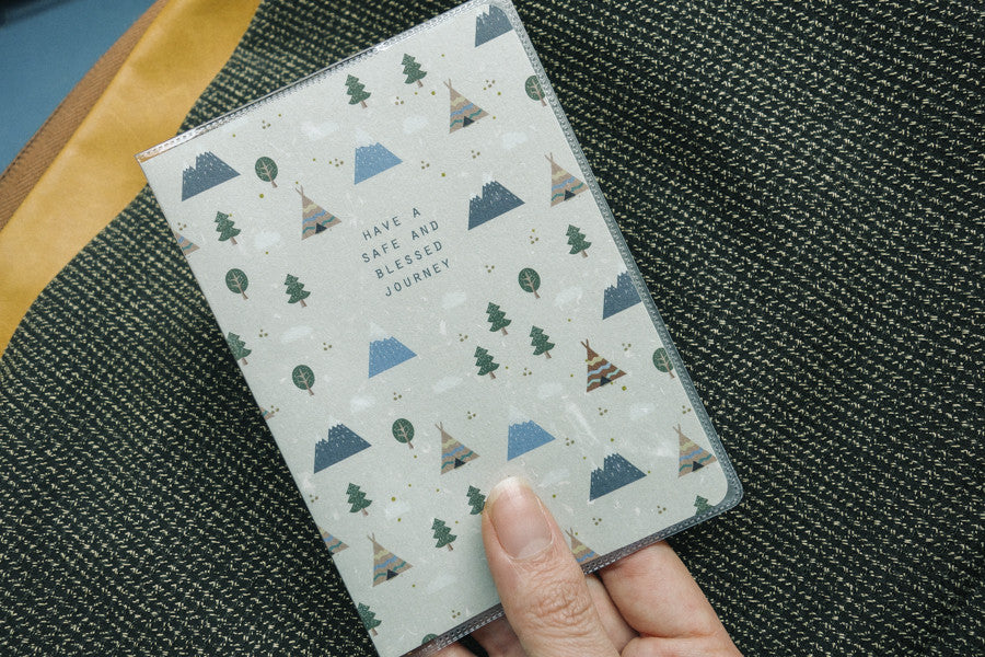 Have a Safe and Blessed Journey Christian passport cover, additional product view 3.