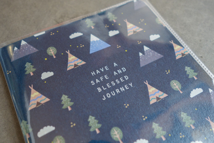 Have a Safe and Blessed Journey Christian passport cover, additional gallery view 3.