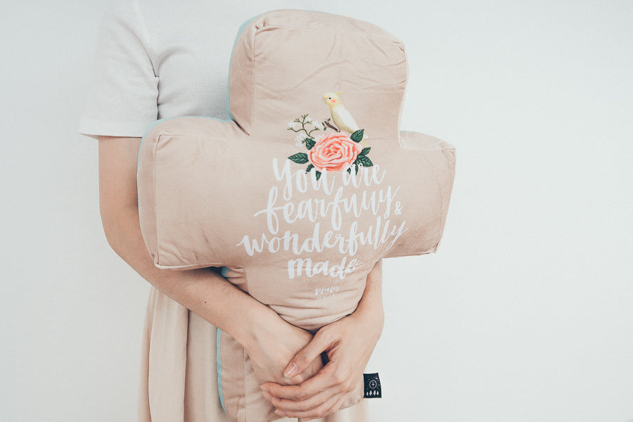 You Are Fearfully & Wonderfully Made {Plush Toy} - plush toys by The Commandment Co, The Commandment Co , Singapore Christian gifts shop