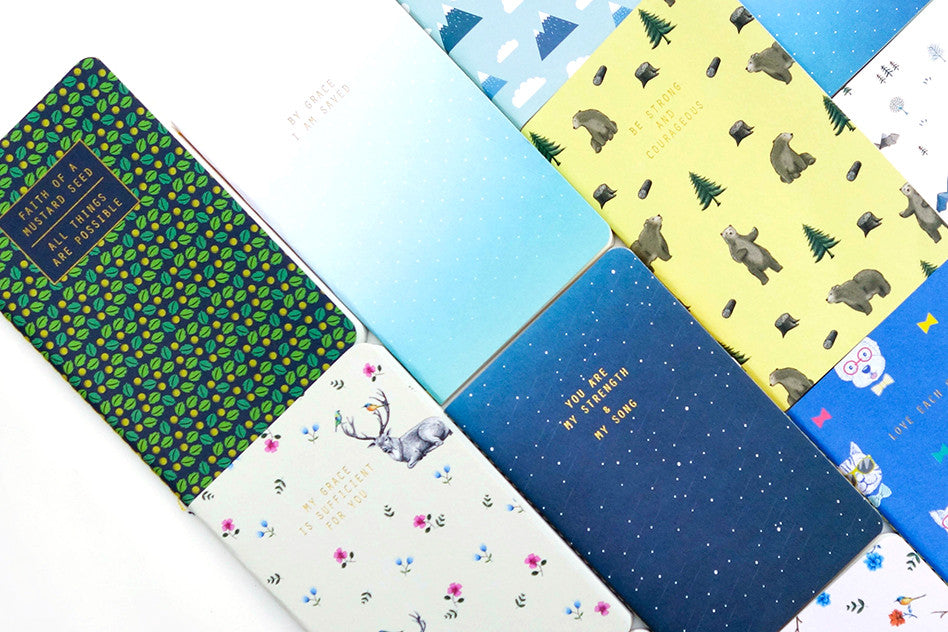 12 pocket notebooks by hey new day