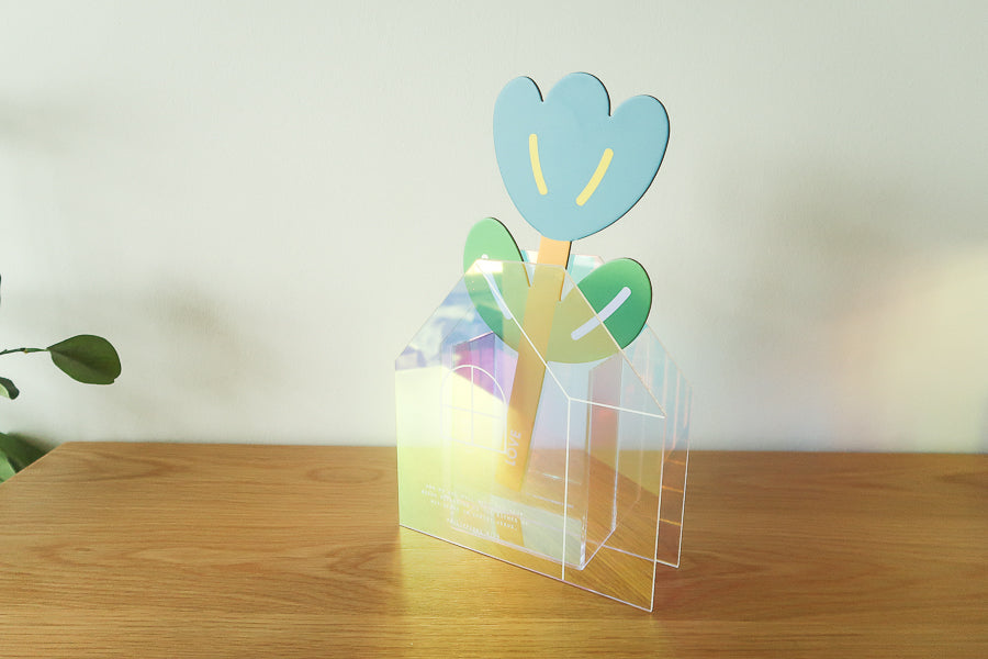 And My God Will Meet All Your Needs {Iridescent Acrylic Vase} - by The Commandment Co, The Commandment Co , Singapore Christian gifts shop