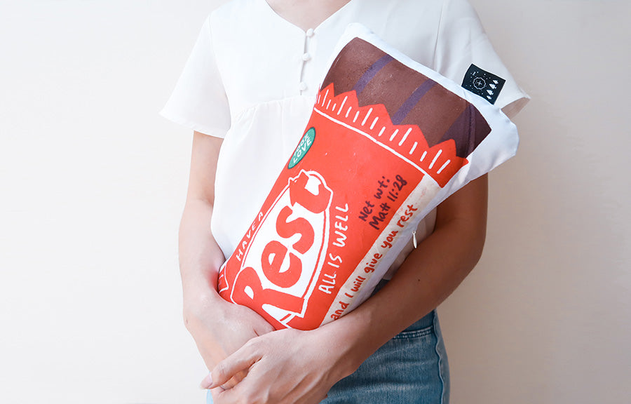 Have a Rest Chocolate (Small) {Plush Toy} - plush toys by The Commandment Co, The Commandment Co , Singapore Christian gifts shop