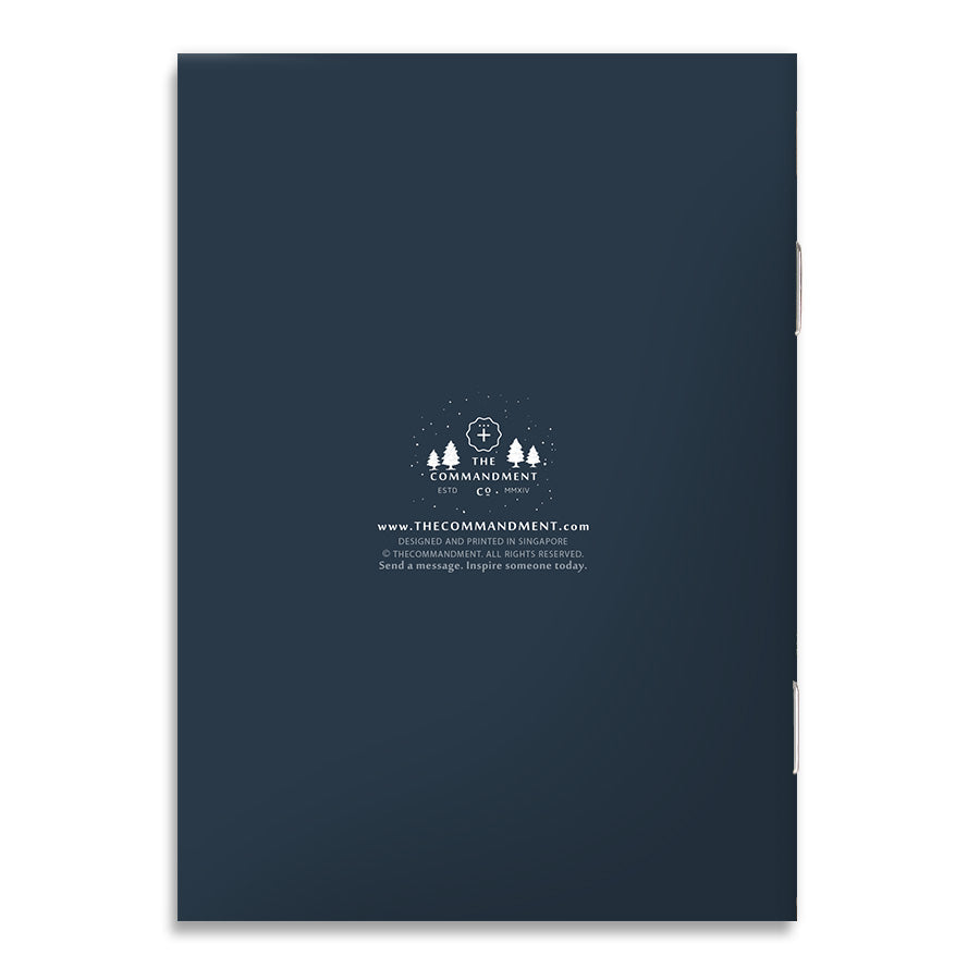 More Than Conquerors {A6 Notebook} - Notebooks by The Commandment Co, The Commandment Co , Singapore Christian gifts shop