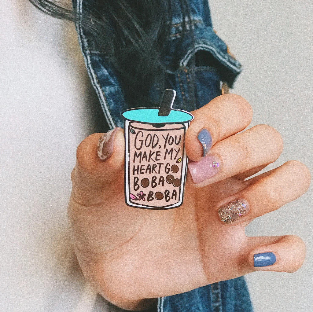 BOBA {Enamel Pin} - Accessories by The Brave Assembly, The Commandment Co , Singapore Christian gifts shop