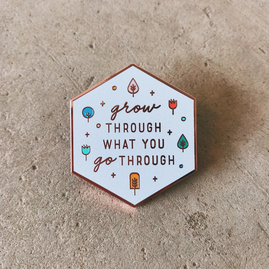 GROW {Enamel Pin} - Accessories by The Brave Assembly, The Commandment Co , Singapore Christian gifts shop