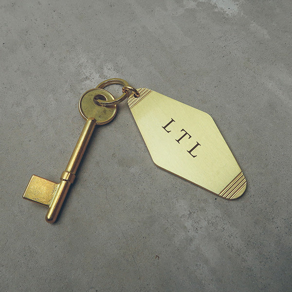 Hotel Brass Keychain - Keychain by The Messenger by TCCO, The Commandment Co , Singapore Christian gifts shop