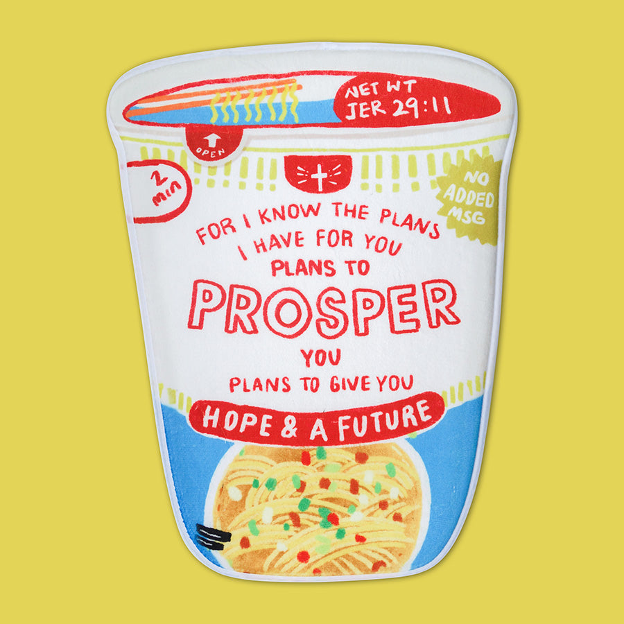 Cup Noodles Prosper {Door Mat} - door mat by The Commandment Co, The Commandment Co , Singapore Christian gifts shop