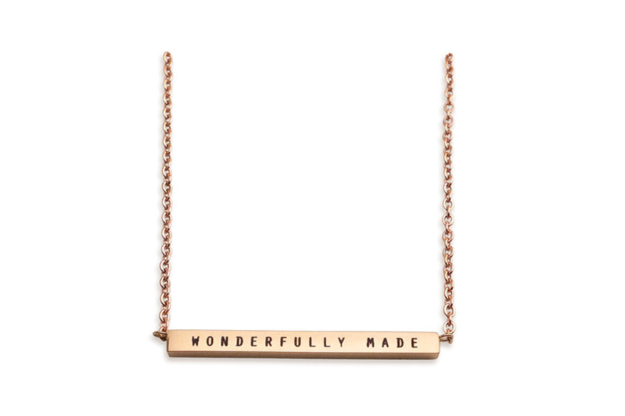 Bar Pendant {Necklace} - Necklace {by J&Co Foundry} by J&Co Foundry, The Commandment Co , Singapore Christian gifts shop