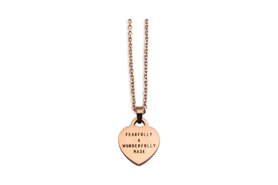 Heart Shaped Pendant {Necklace} - Necklace {by J&Co Foundry} by J&Co Foundry, The Commandment Co , Singapore Christian gifts shop