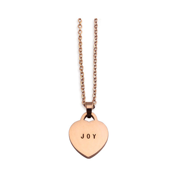 Heart Shaped Pendant {Necklace} - Necklace {by J&Co Foundry} by J&Co Foundry, The Commandment Co , Singapore Christian gifts shop