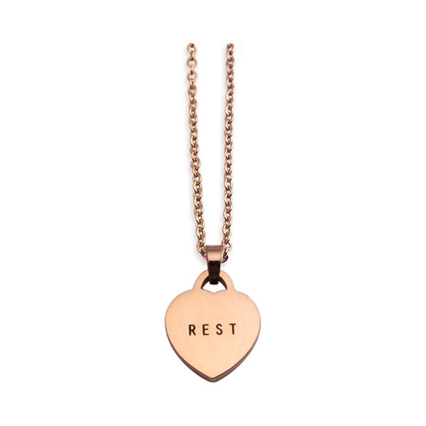 Heart Shaped Pendant {Necklace} - Necklace {by J&Co Foundry} by J&Co Foundry, The Commandment Co , Singapore Christian gifts shop