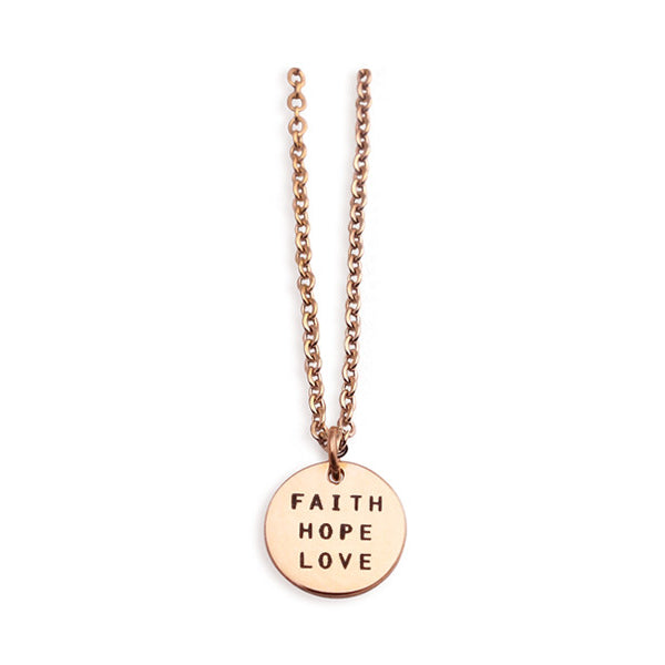 Circle Pendant {Necklace} - Necklace {by J&Co Foundry} by J&Co Foundry, The Commandment Co , Singapore Christian gifts shop