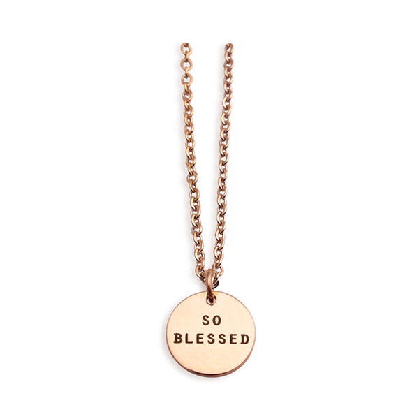 Circle Pendant {Necklace} - Necklace {by J&Co Foundry} by J&Co Foundry, The Commandment Co , Singapore Christian gifts shop